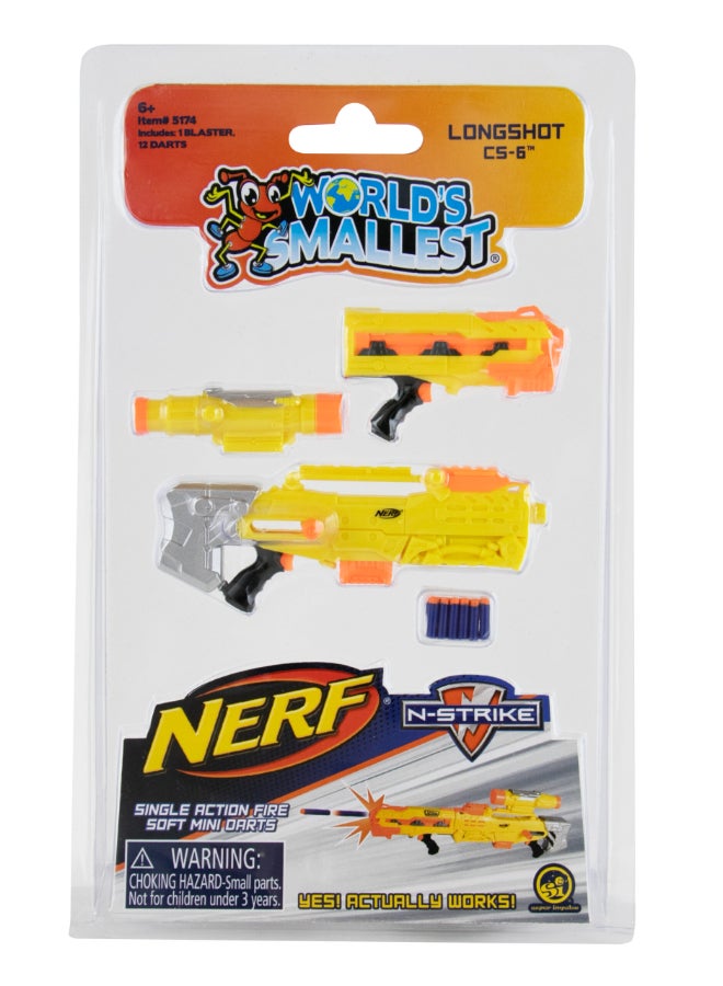 World's Smallest Nerf Blasters (3 assorted styles) - Image 2