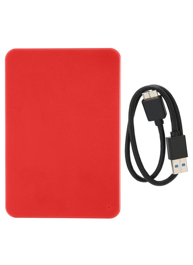 Thoraya Portable External Hard Drive HDD 160G/250G/320G/500G/1TB Storage USB3.0 Mobile Hard Drive Red 1TB  - Image 1