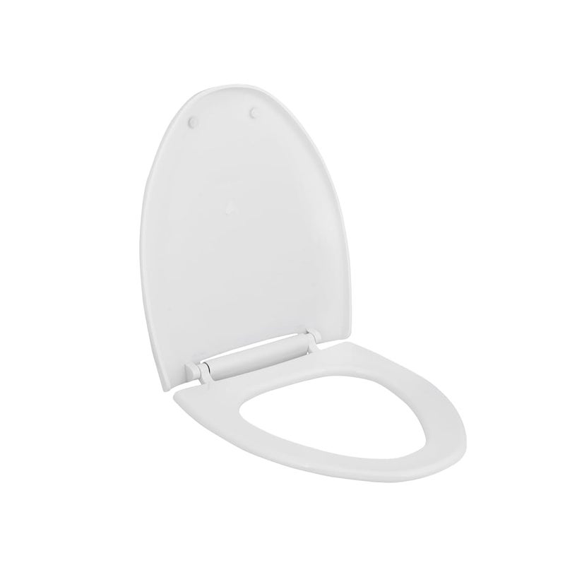 Parryware Parryware Casa Soft Close Seat Cover E83001C with Adjustable Hinges Ecofriendly Material with Superior Finish Round Shape Ultra White Colour Commode Seat Cover Antibacterial Technology - Image 1