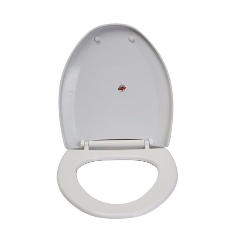 Parryware Parryware Casa Soft Close Seat Cover E83001C with Adjustable Hinges Ecofriendly Material with Superior Finish Round Shape Ultra White Colour Commode Seat Cover Antibacterial Technology - Image 2