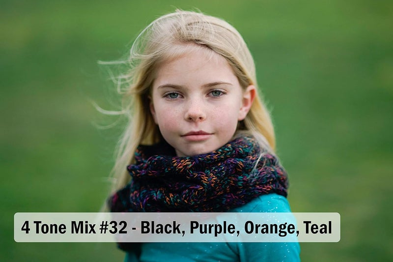 Funky Junque Kids Winter Scarf – Toddler Girl Neck Warmer, Baby Infinity Scarf, Warm Balaclava for Kids, Soft Girls Scarves - Image 4