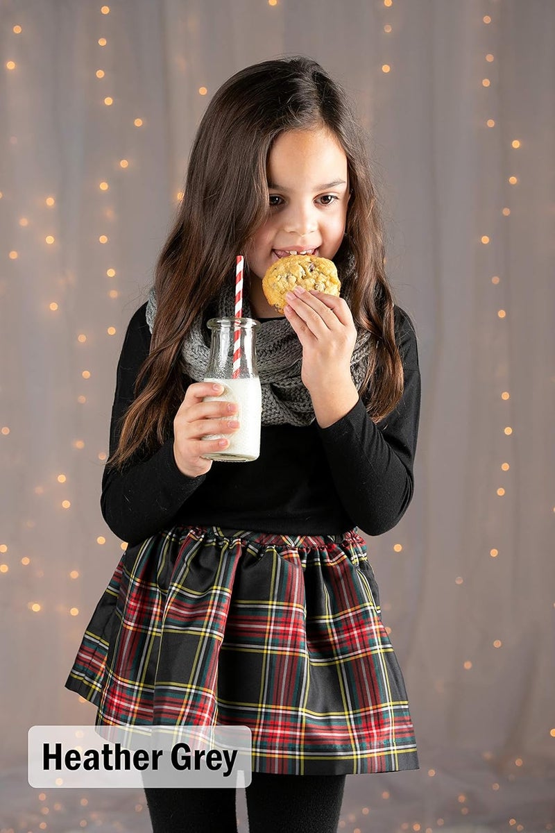 Funky Junque Kids Winter Scarf – Toddler Girl Neck Warmer, Baby Infinity Scarf, Warm Balaclava for Kids, Soft Girls Scarves - Image 5