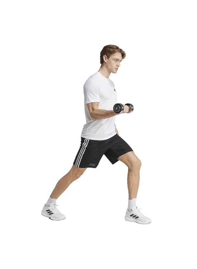 adidas شورت تدريب رجالي train essentials pique 3-stripes
