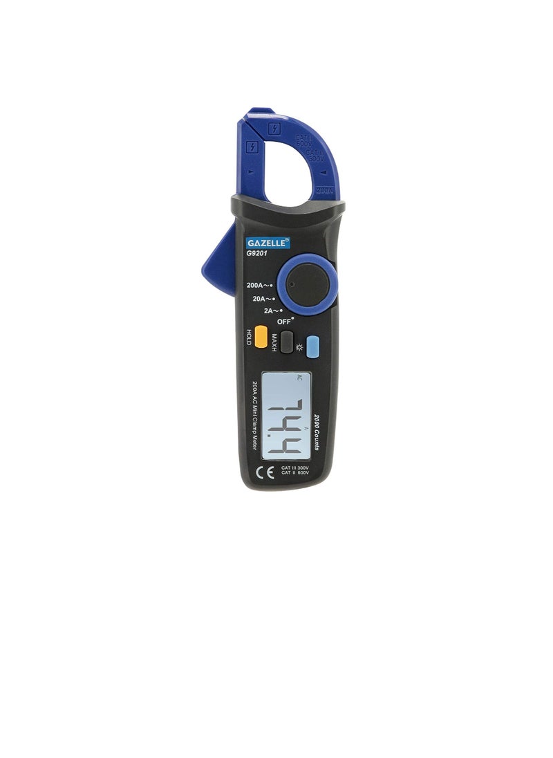 Gazelle Gazelle G9201, 200A AC Mini Clamp Meter  - Image 3