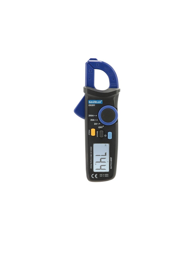 Gazelle Gazelle G9201, 200A AC Mini Clamp Meter  - Image 2