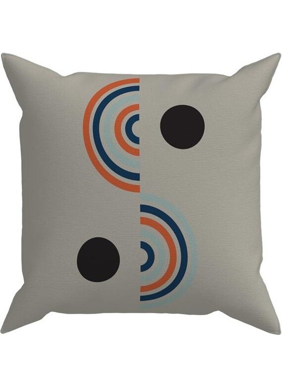 Evdeki Çarşı Evik Geometric 4-Piece Throw Pillow Case DS29  - Image 5