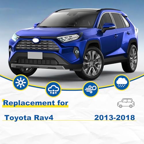 HRSNO 26"+16" Windshield Wipers With 10" Rear Wiper Blade Sets Automotive Replacement for Toyota Rav4 2013-2018,Easy For Installation (Pack of 3) - Image 2
