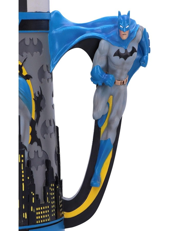 Nemesis Now DC Comics Merchandise Tankard, Hand-Painted Resin Beer Mug with Removable Insert, 15.5cm - Batman The Caped Crusader - Image 3