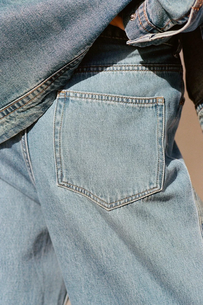 H&M Wide Regular Jeans