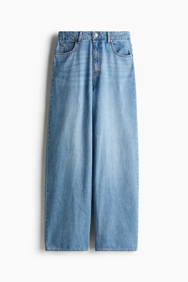 H&M Wide Regular Jeans