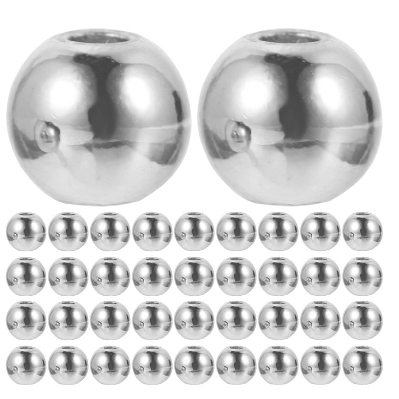 Smooth Copper Hollow Round Spacer Beads 4mm 300pcs for Jewelry Making DIY Crafts - Image 2