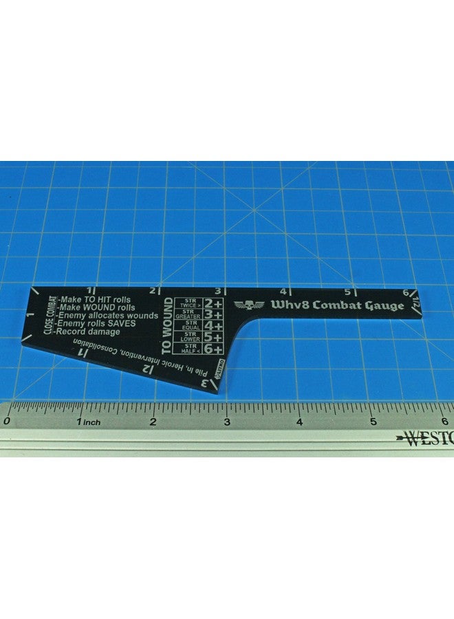 LITKO Close Combat Gauge | Compatible with Warhammer 8th Edition | (Translucent Grey) - Image 3