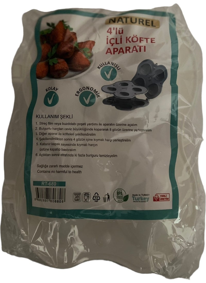 Naturel Natural Stuffed Meatball Apparatus for 4  - Image 1