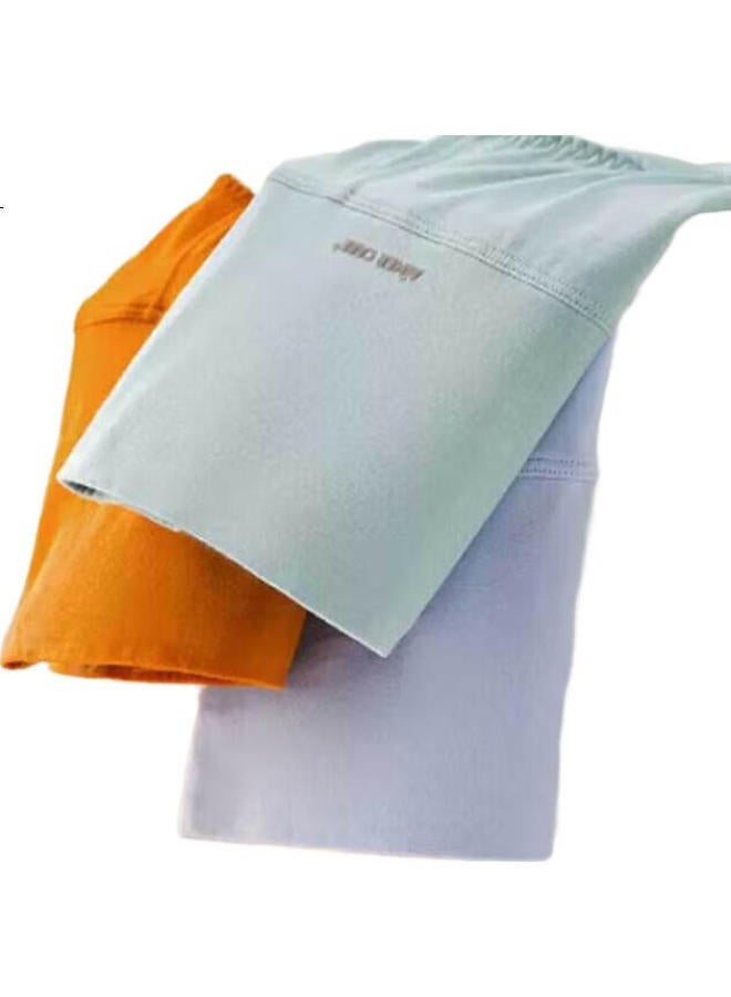 Aimer Women'S Underwear, Summer Comfortable Cotton High-Waist Panties, Enjoy Cotton Alb23301, Turquoise Blue, Size 160 - Image 2