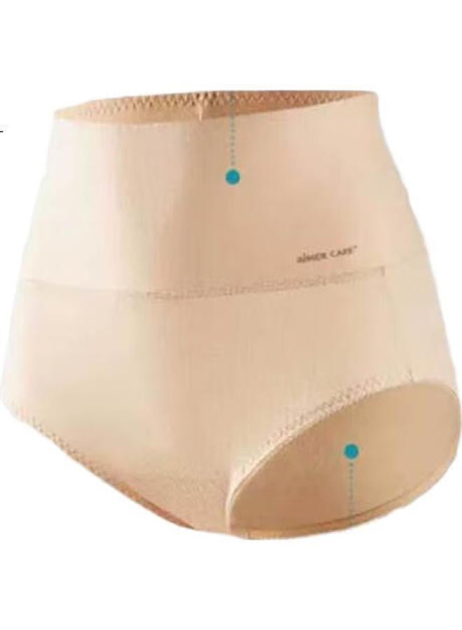 Aimer Women'S Underwear, Summer Comfortable Cotton High-Waist Panties, Enjoy Cotton Alb23301, Turquoise Blue, Size 160 - Image 1