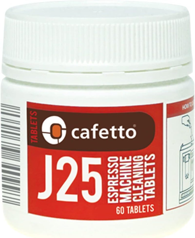 كافيتو أقراص تنظيف آلة الإسبريسو Cafetto J25 (60 قرصًا) - Image 1