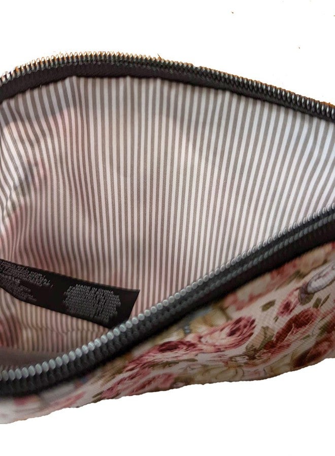 Loungefly Belle Character Floral AOP Cosmetic Pouch - Image 4