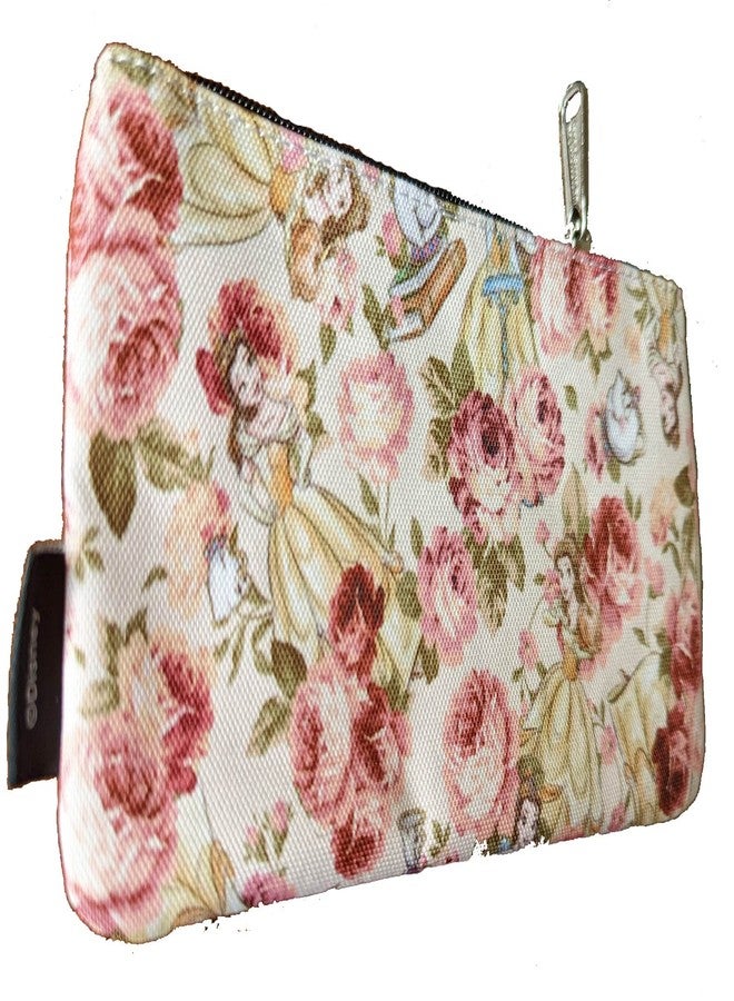 Loungefly Belle Character Floral AOP Cosmetic Pouch - Image 2
