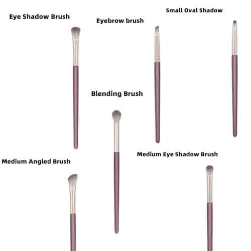 Coslifestore Makeup Brush Set (14 PCS) | Premium Synthetic Brushes for Foundation, Powder, Concealer, Eyeshadow & Blush | Professional Face Makeup Brushes with Black Case | Soft Feathered Bristles for Cream & Liquid Formulas - Image 5