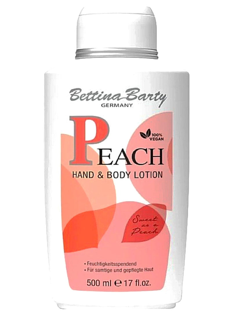 Bettina Barty P EACH HAND&BODY LOTION500ml