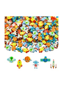 Y&D 300 Pieces Space Mini Erasers for Kids, Assortment Novelty Pencil Bulk Party Favor, Gift Filling, Home School Work Reward  - Image 1