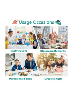 Y&D 300 Pieces Space Mini Erasers for Kids, Assortment Novelty Pencil Bulk Party Favor, Gift Filling, Home School Work Reward  - Image 4