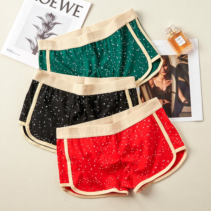 Men's Cotton Boxer Briefs - Image 1