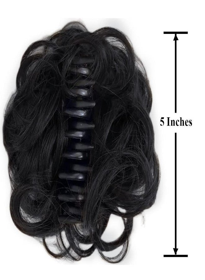 Aternal Artifice Messy Juda Bun Extension - Matte Black (1 PCs) - Image 5