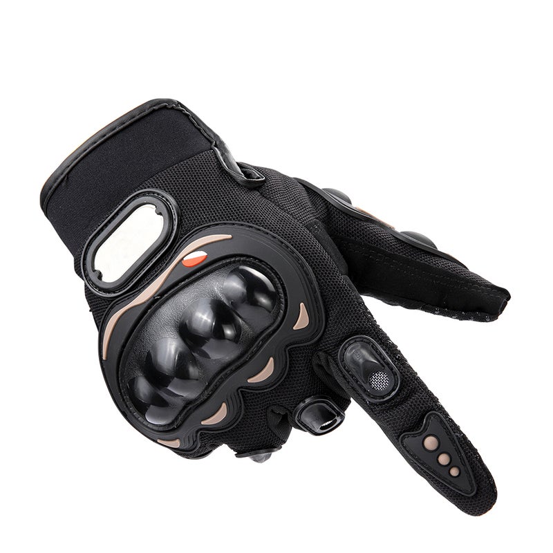 Men’s Motorcycle Gloves Full Finger Motorbike for Climbing Hiking Cycling Rubber Outdoor Slow Earthquake Non-slip Glove Mountain Breathable M-XXL - Image 3