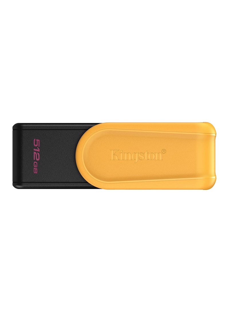 Kingston DataTraveler Exodia S USB Stick - 512GB - USB 3.2 Gen 1 - USB Type A - Black/Yellow - DTXS/512GB - Image 1