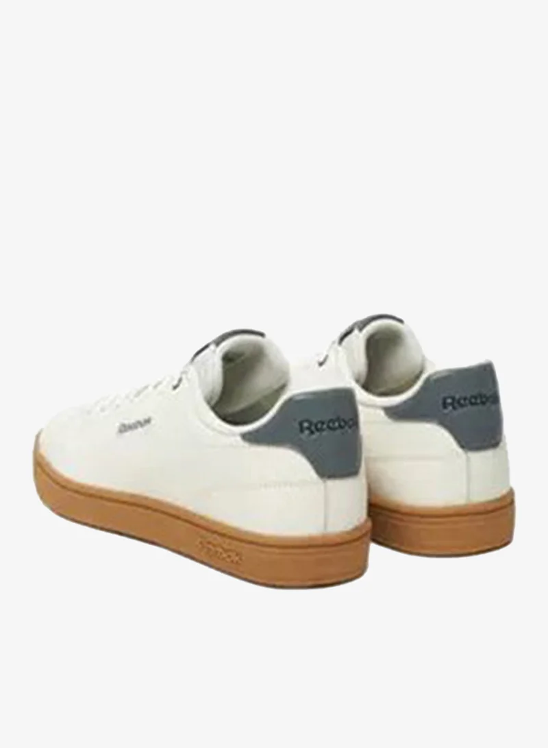 Reebok Chalk/Dark Fog/Vector Navy Reebok Court Clean Unisex Shoes  | Best Price UAE