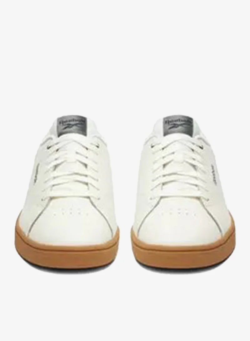 Reebok Chalk/Dark Fog/Vector Navy Reebok Court Clean Unisex Shoes  | Best Price UAE