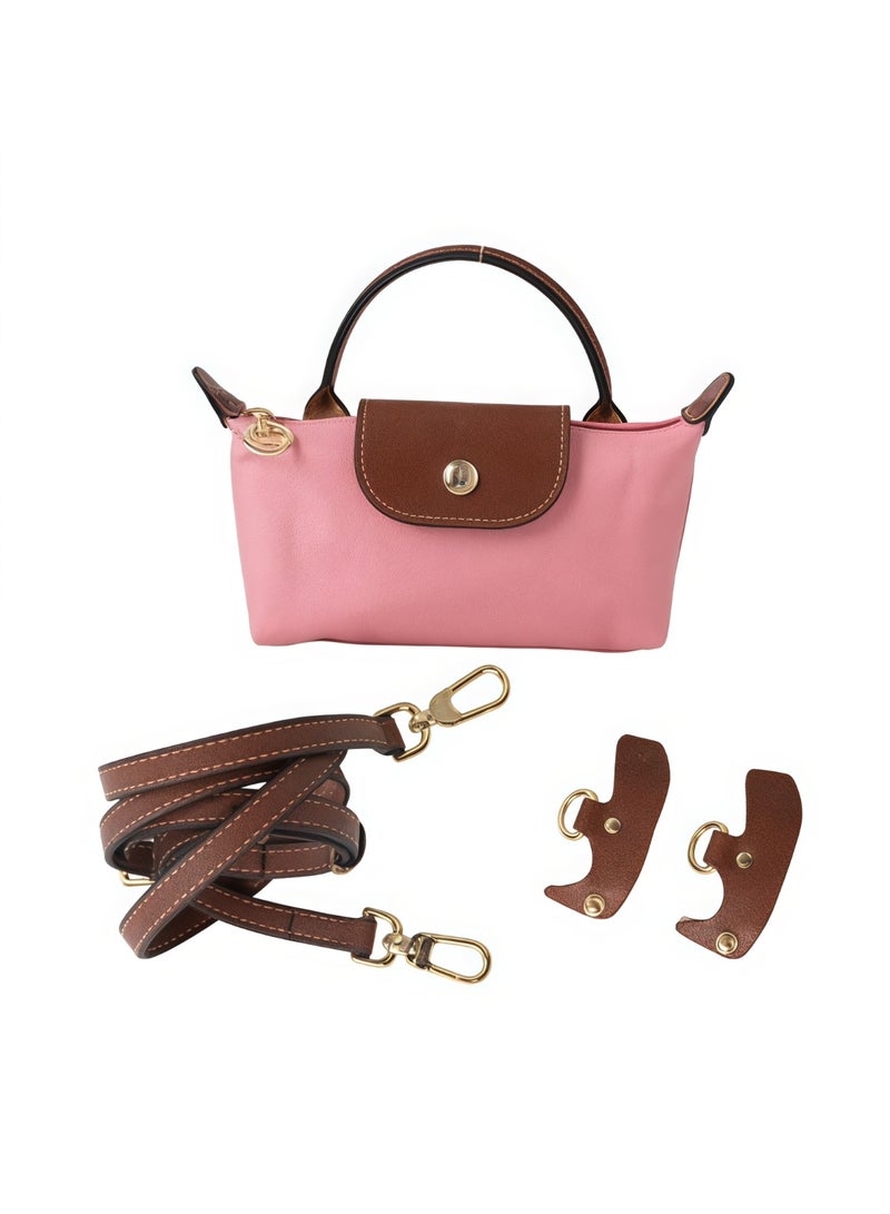 لونج شامب Le Pliage mini Shoulder Straps women's Classic Fashion Versatile Mini Makeup Bag, Handbag, Shoulder Bag,shoulder strap - Image 1