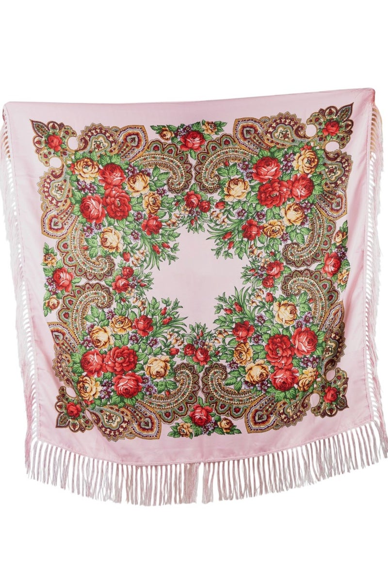 دىدانيالا شال نسائي قطني بشرارقات شرقية أوروبية من جيرا - Image 3