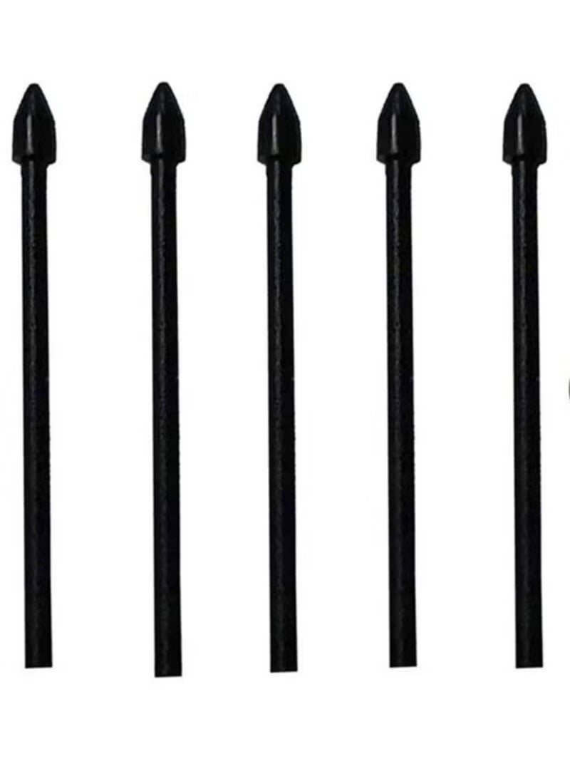Youque 5-Pack Touch Stylus S Pen Replacement Tips For Samsung Galaxy Tab S6 Lite S6/S7/S7+/Note 10/Note 20 Black  - Image 1