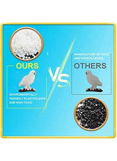 Generic Realistic Mini Arctic Animal Figures Toy Polar Animals Figurines Toy Playset with Polar Bear Snowy Owl Seals White Fox Beluga Wolf Cognitive Toys for Kids Toddlers 6PCS  - Image 3