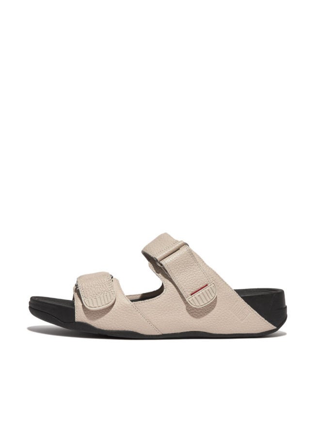 FitFlop - Fitflop Mens Gogh Moc Leather L05-A20  Beige - Image 1