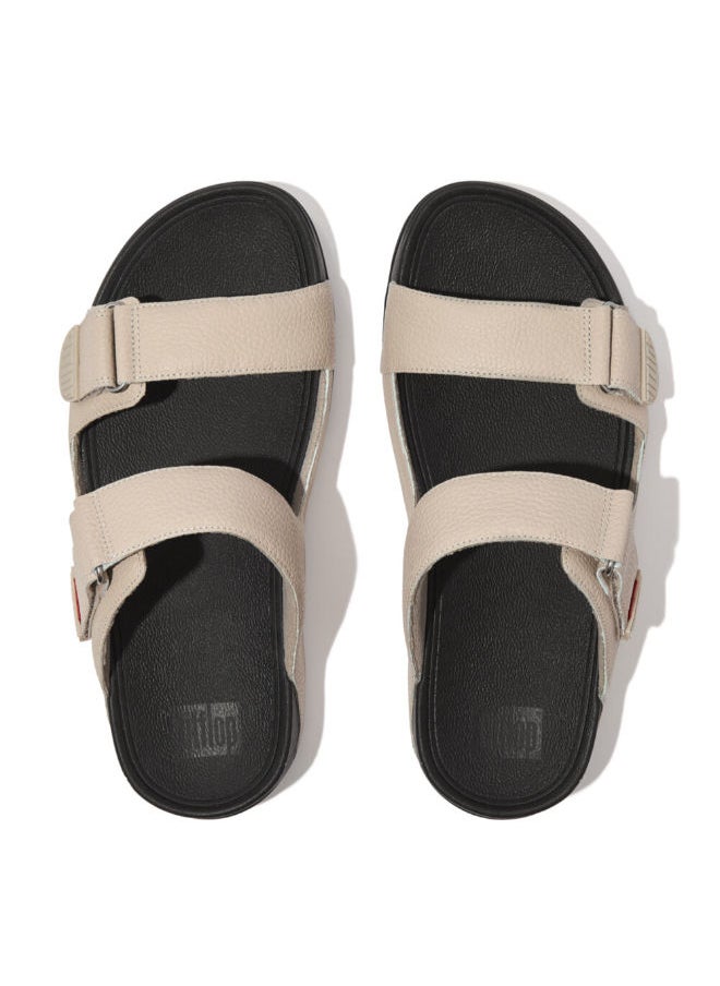 FitFlop - Fitflop Mens Gogh Moc Leather L05-A20  Beige - Image 1