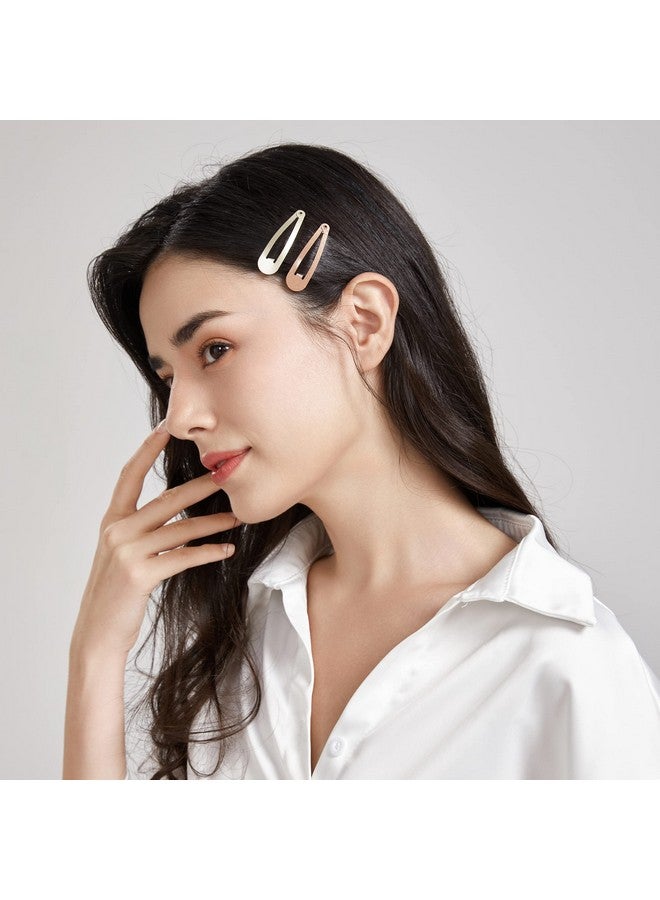 Dofash 5Cm/2In Snap Hair Clips Metal Hair Clips Hair Accessories Hair Clips For Women 20Pcs (Brown) - Image 3