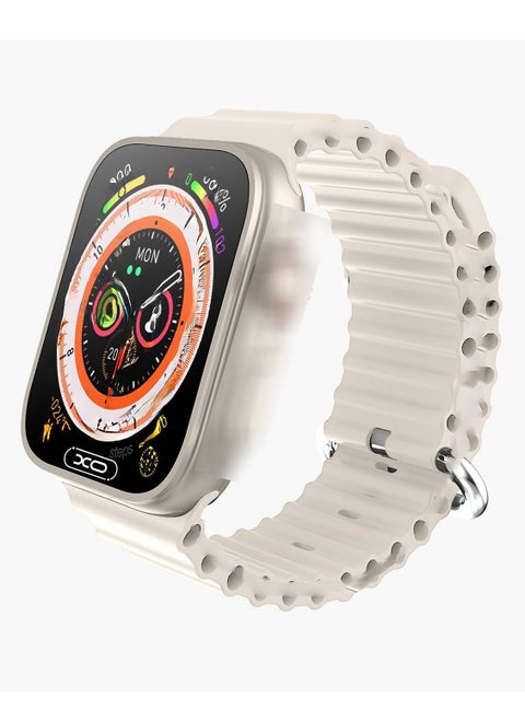 HK 9 Ultra 2 Smart Watch With Wireless Charging Super AMOLED Display AI Chat GPT Playback Music For iOS & Android