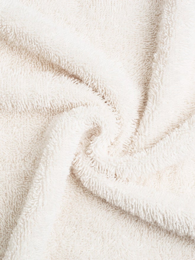 FIELDCREST 6-Piece Plain Bath Towel 500 Gsm White Sand - Image 4