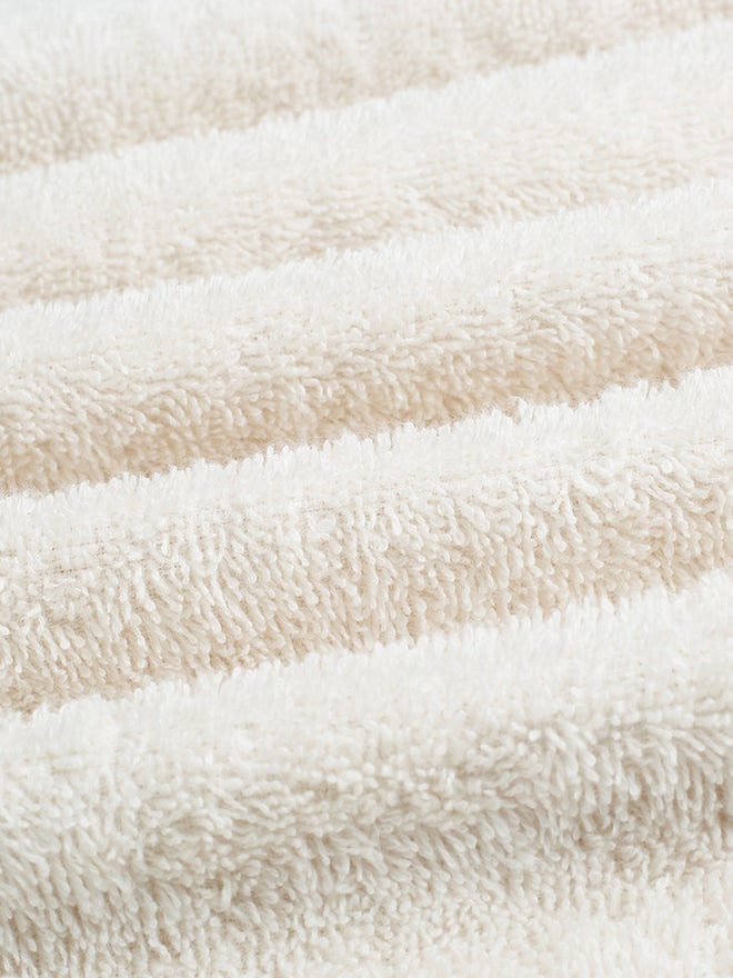 FIELDCREST 6-Piece Plain Bath Towel 500 Gsm White Sand - Image 3