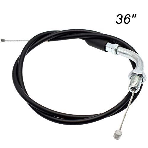 Riyitauto Twist Throttle and 36" Cable Handle Grip Kill Switch Set for 7/8" 22mm Handlebar 49cc 66cc 80cc Engine Motorized Bicycle Push Bike - Image 3