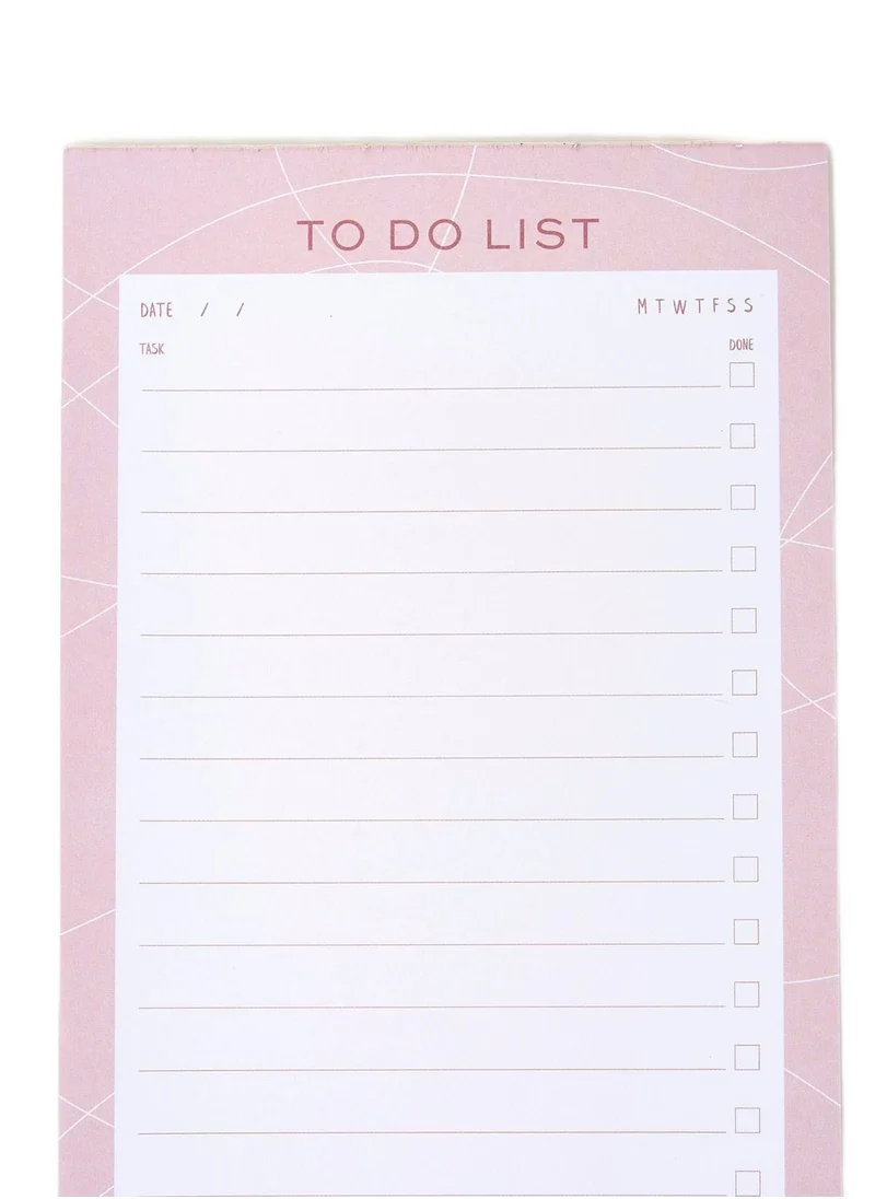 Prickly Pear Prickly Pear Swirl To-Do List - Practical Notepad for Daily Tasks