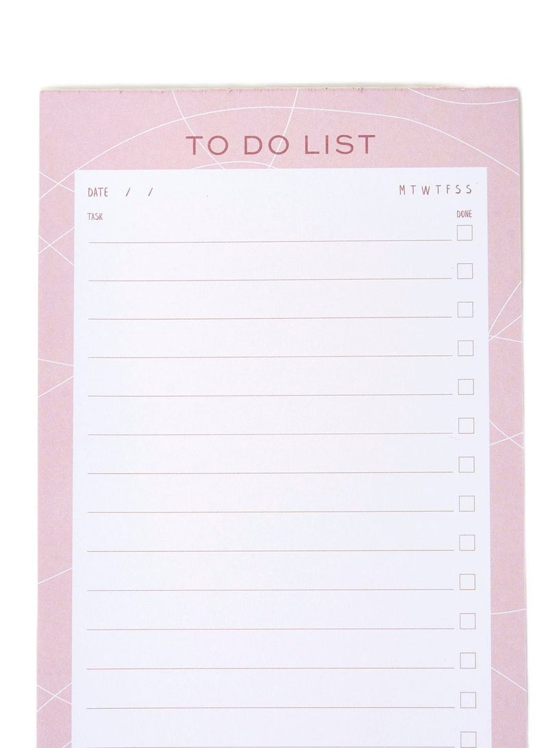 Prickly Pear Swirl To-Do List - Practical Notepad For Daily Tasks - Image 4