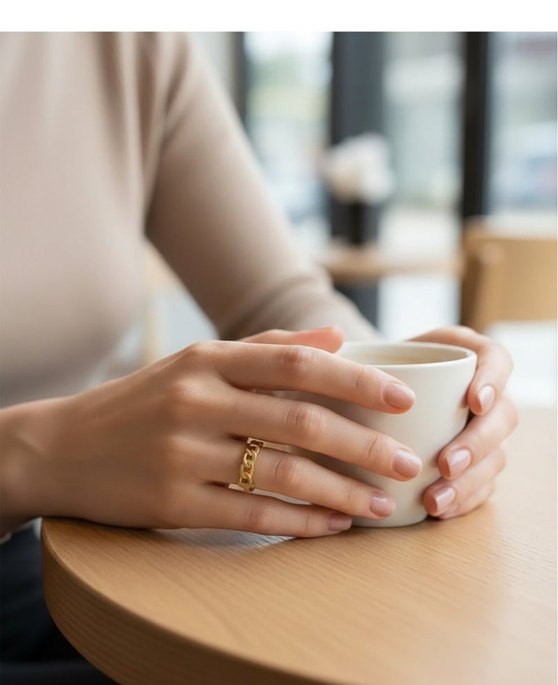 Ruby Art Gold 18K Pure Gold Women’s Ring, Premium Finish & Elegant Style , 1.31 Gram - Image 2