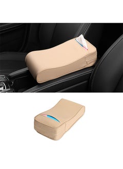 Generic High-quality leather armrest for hand comfort while driving and equipped with a tissue holder  - Image 2