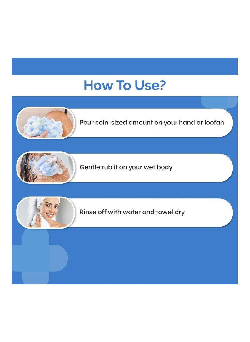 THE derma Co 1% Salicylic Acid Daily Exfoliating Body Wash To Prevent Body ACNE And Cleanse Skin With Salicylic Acid Glycolic Acid And  PENTAVITIN 250ml  - Image 5