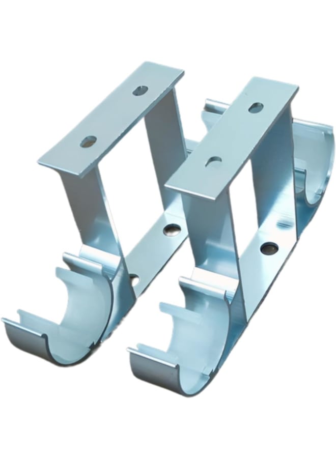 Ceiling Hanging Curtain Rod Brackets - Bracket Nuts 