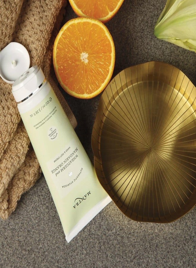 Mantra Herbal Wheatgerm and Mandarin Orange Hand and Feet Cream 100 ml - Image 4